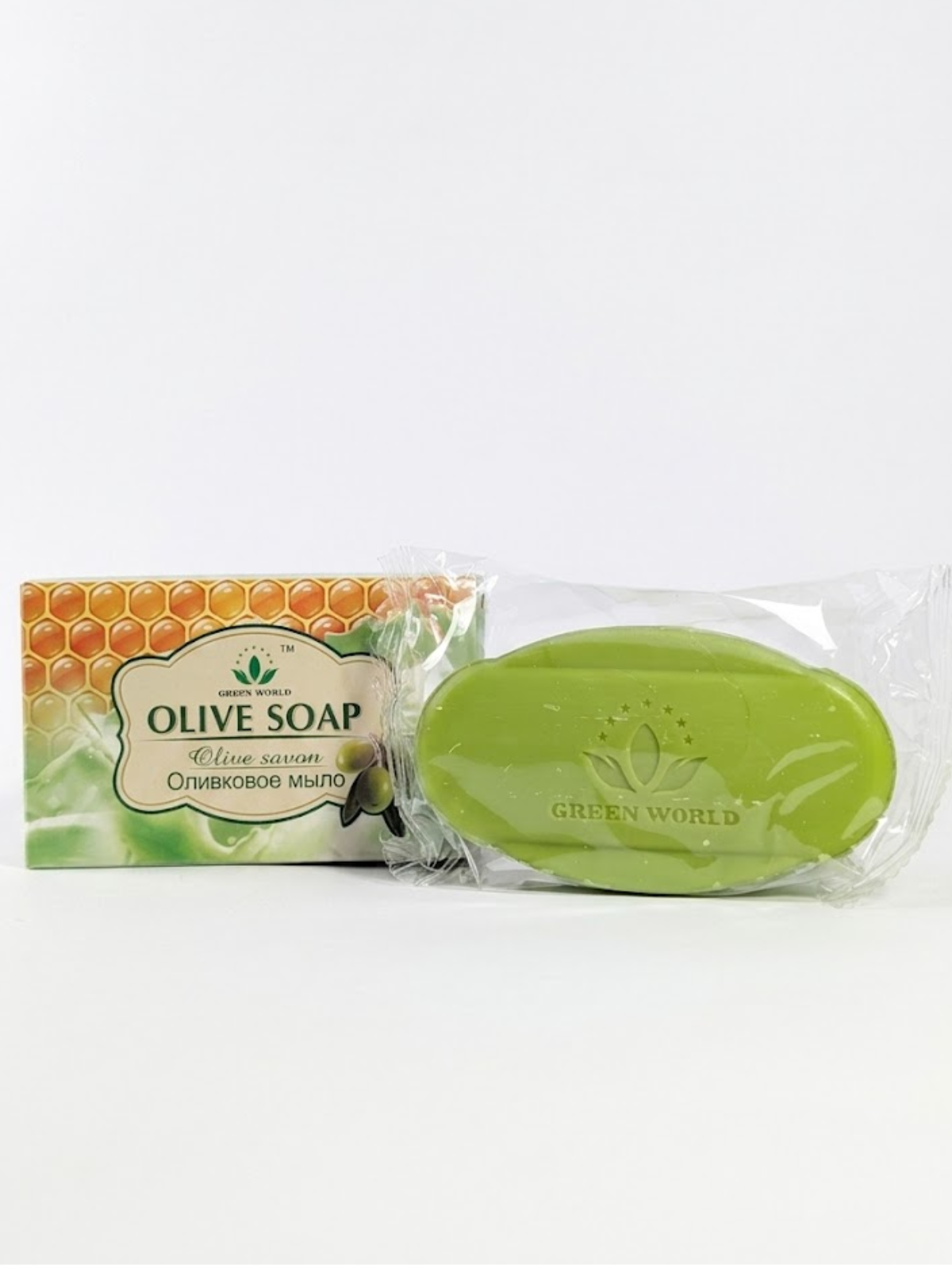 Green World Natural Olive Oil Nourishing Soap Bar (100g)