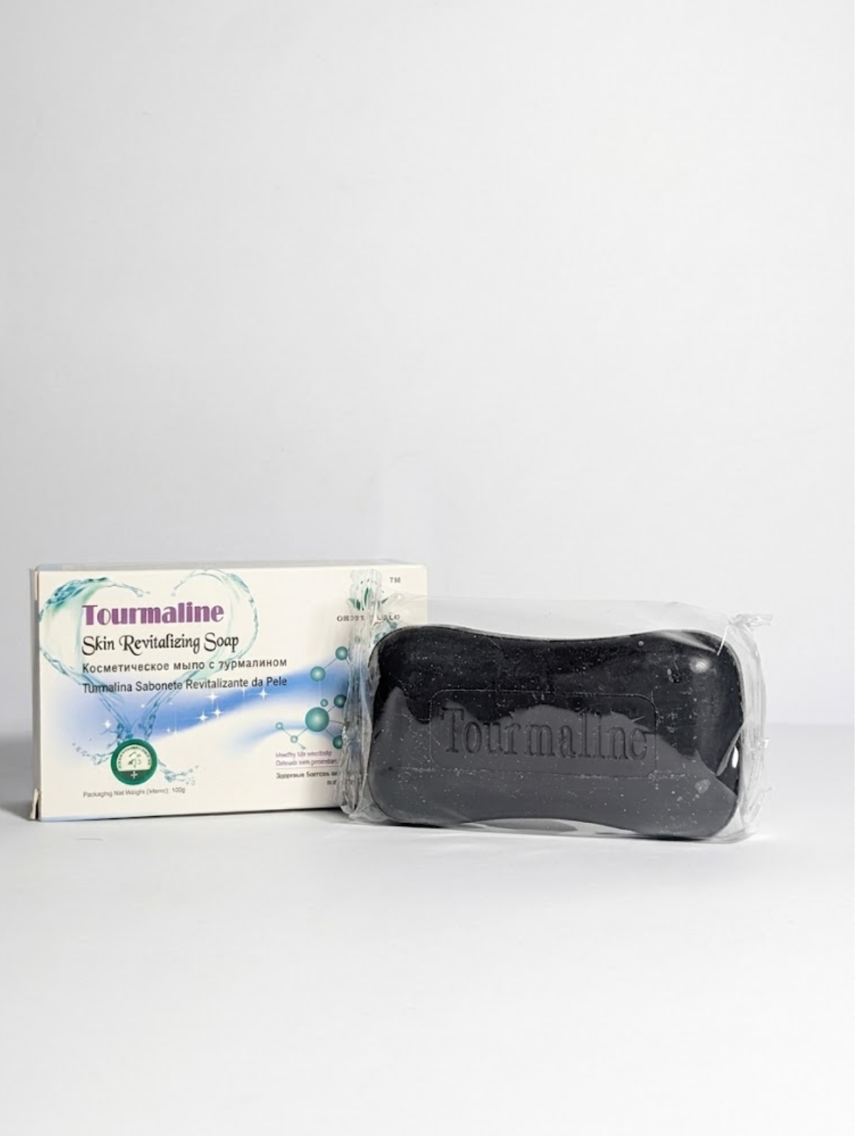 Green World Tourmaline Skin Revitalizing Soap Bar (100g)